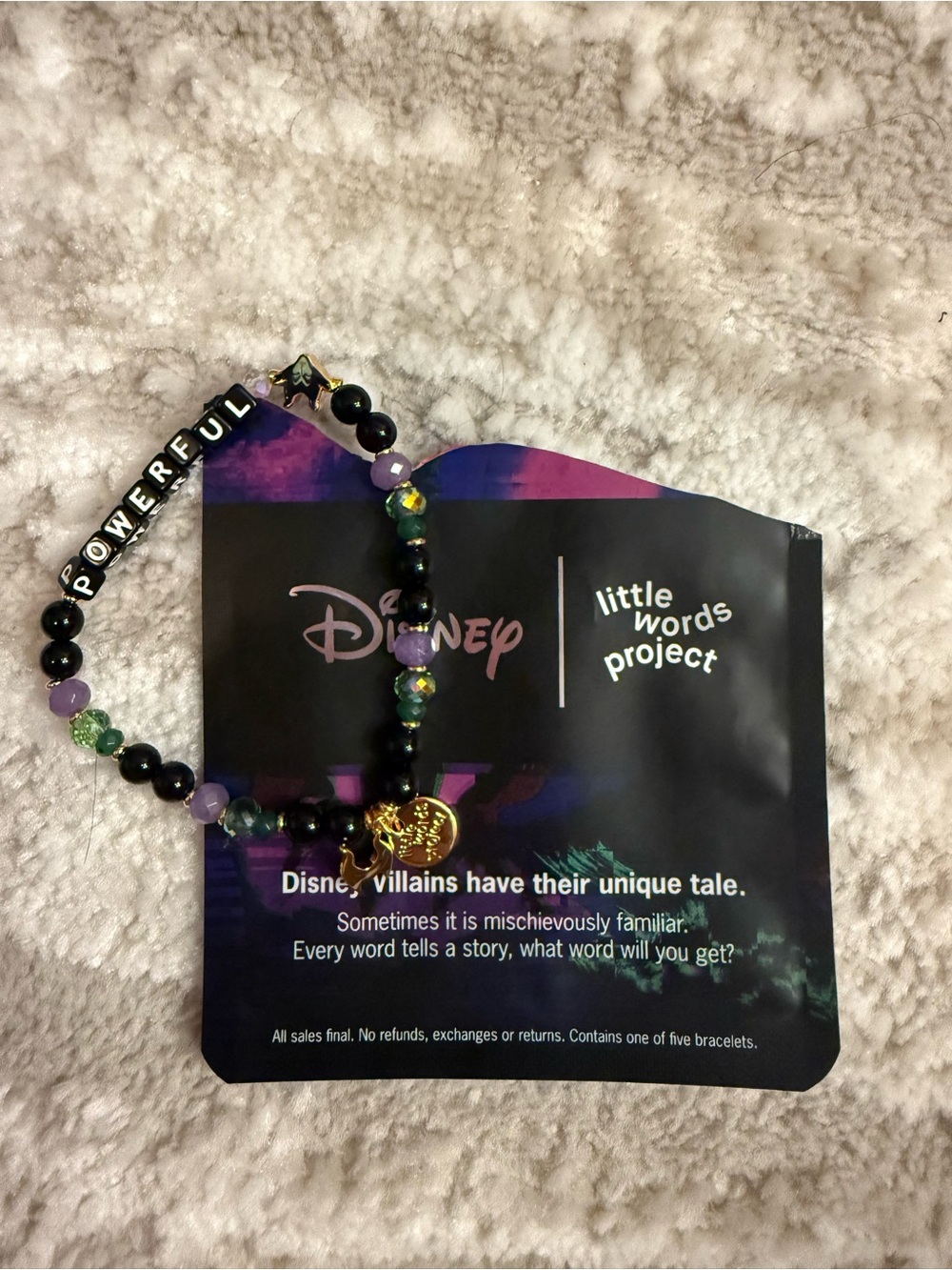 Disney Villians Little Words Project "Powerful" Maleficent